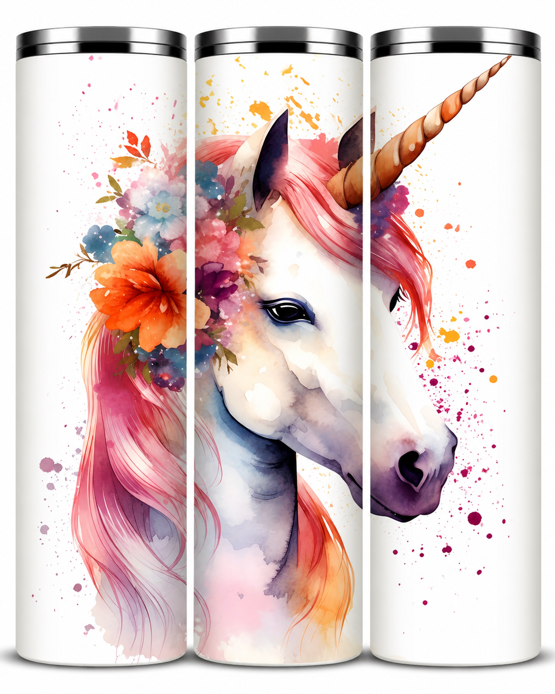 Edelstahl-Thermobecher Einhorn 4