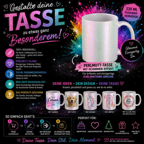 ☕ Pearl Glow Mug ☕