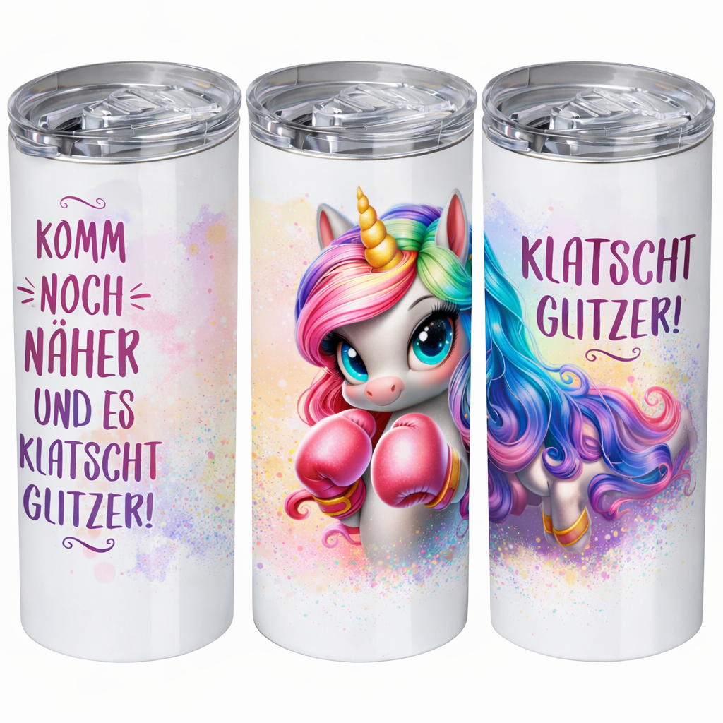 Edelstahl Thermobecher - Komm noch näher...🦄