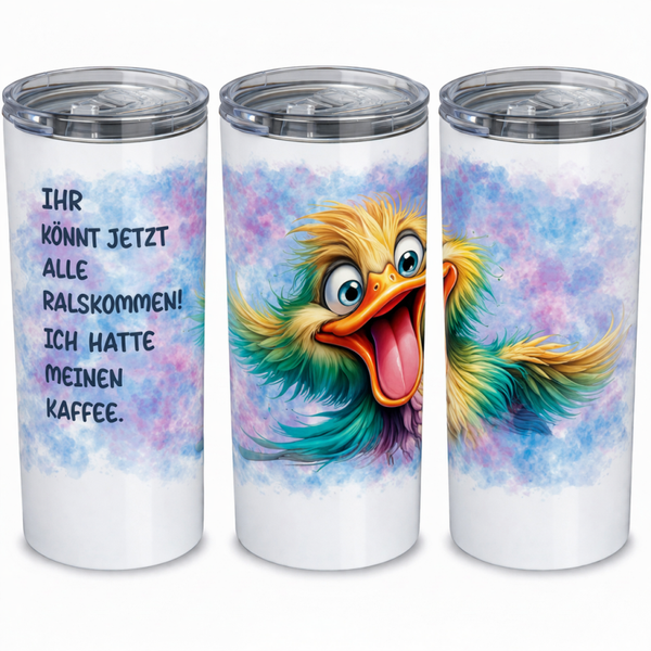 Edelstahl Thermobecher - Ihr könnt jetzt alle...🦆