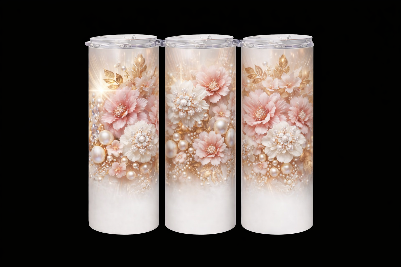 Edelstahl-Thermobecher – Blume 2