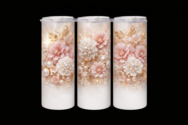 Edelstahl-Thermobecher – Blume 2