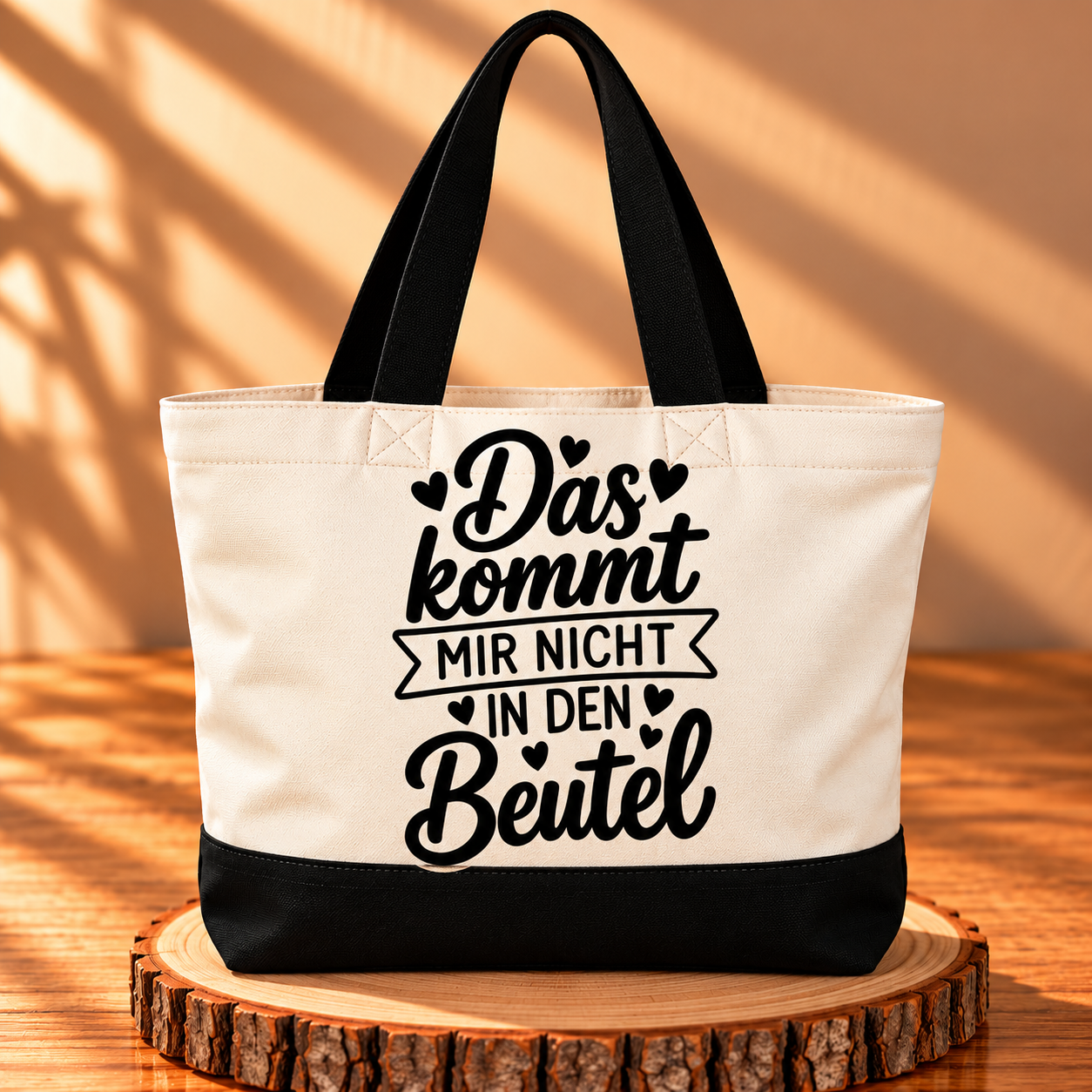 Das kommt mir nicht in den Beutel