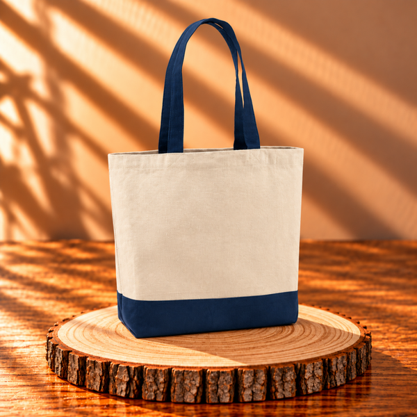 Canvas Shopper - Blau