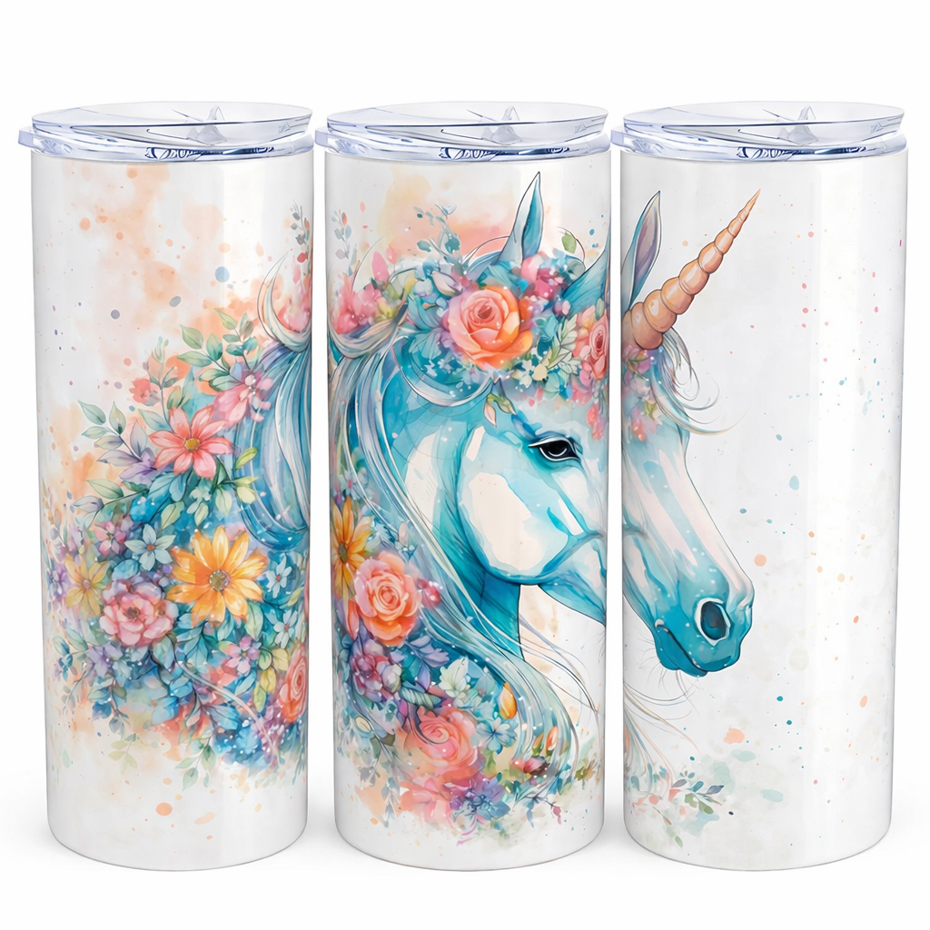 Edelstahl-Thermobecher Einhorn 2