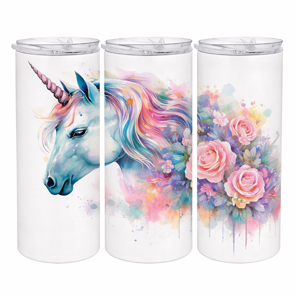 Edelstahl-Thermobecher Einhorn 3