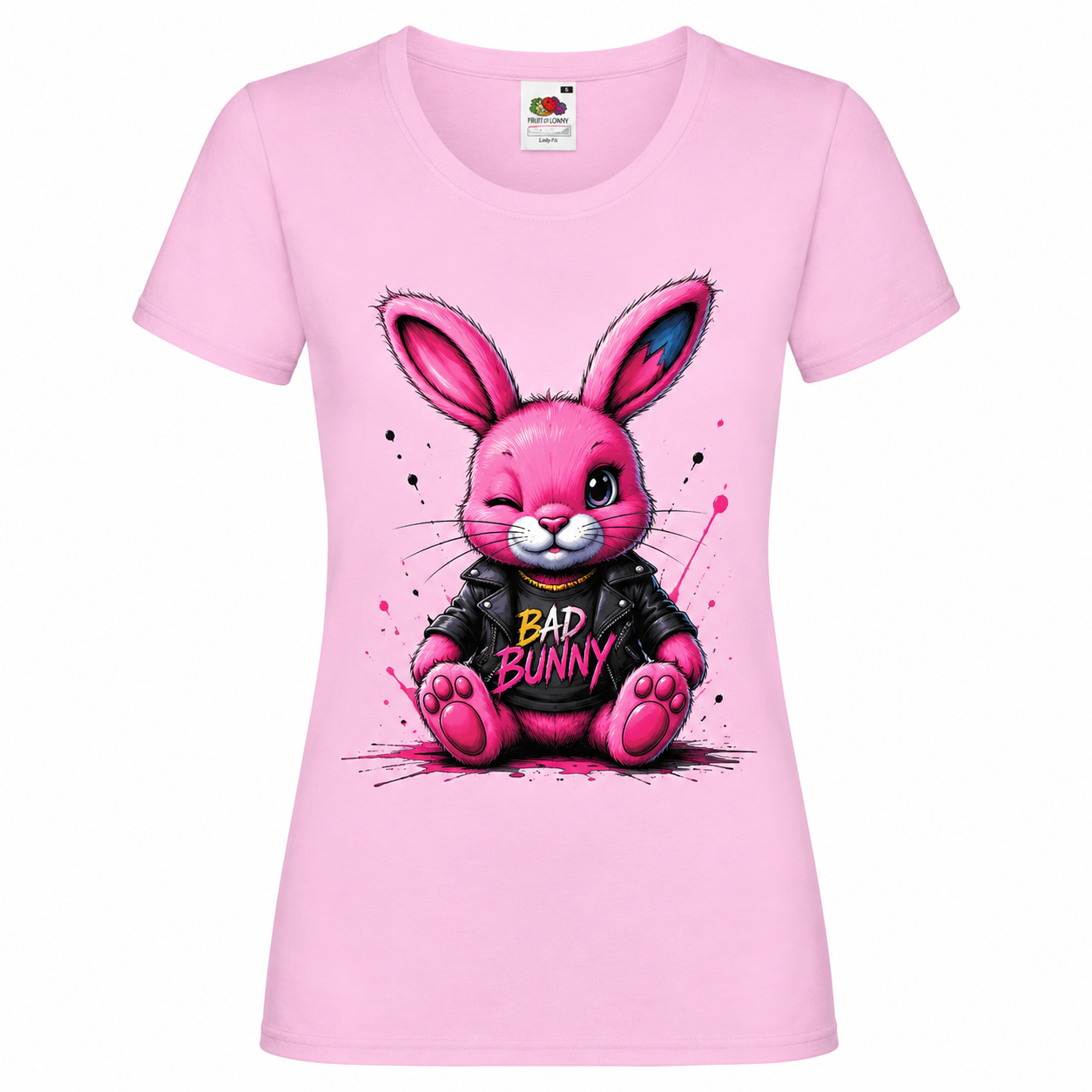 🐰💖 Bad Bunny – Damen T-Shirt mit frechem Hasen-Design 🎀🖤