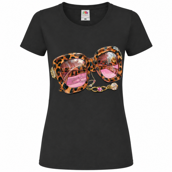 🕶️💕 Leopard Sonnenbrille – Glamour Fashion Damen Shirt 🐆