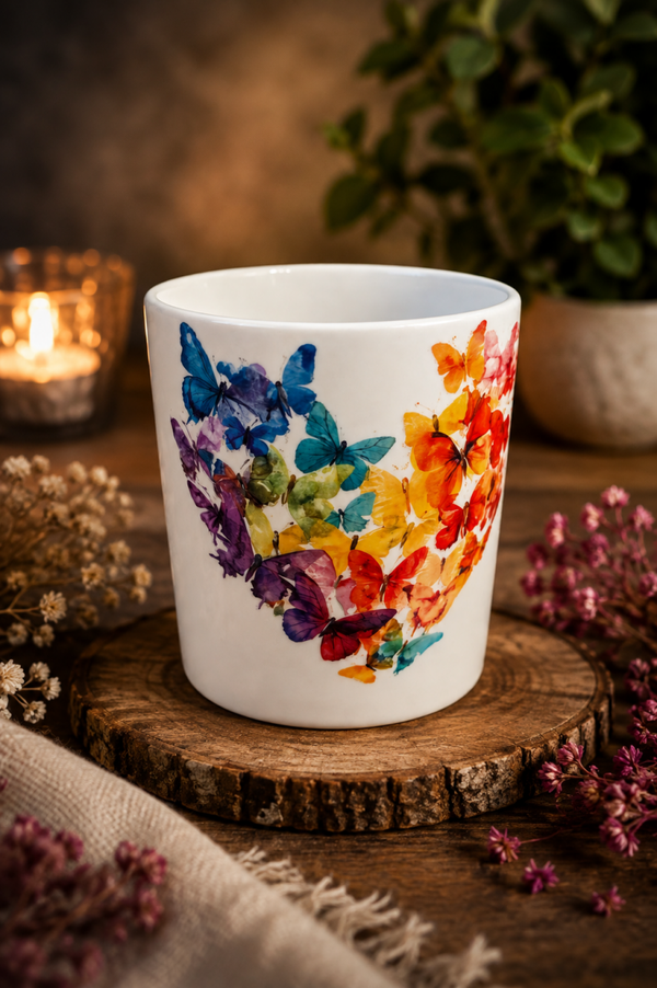 Tasse „Schmetterlingszauber"