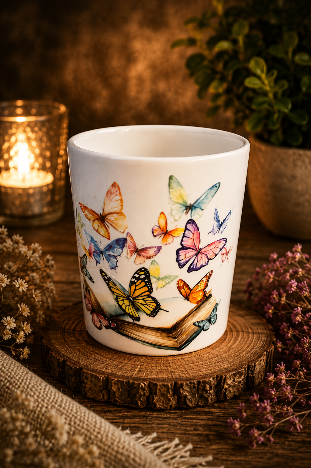 Tasse „Schmetterlingszauber"