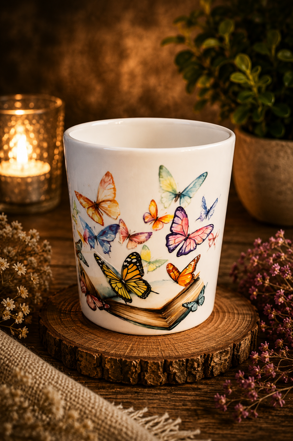 Tasse „Schmetterlingszauber"