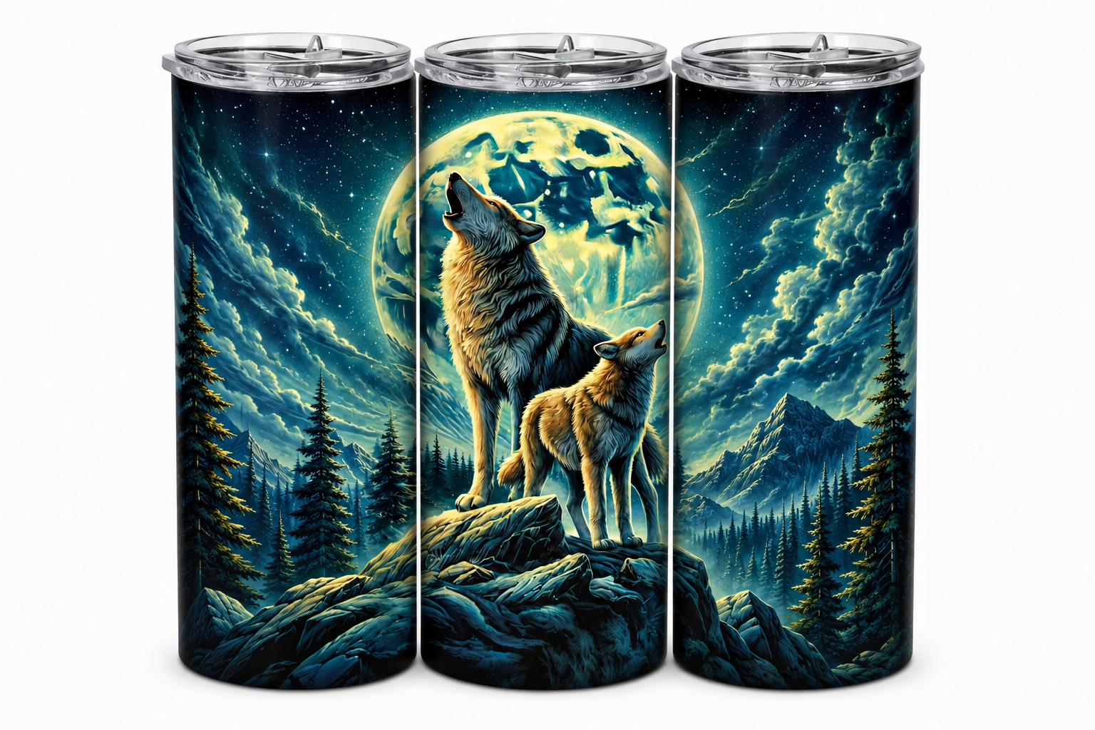 Edelstahl-Thermobecher Wolf 6