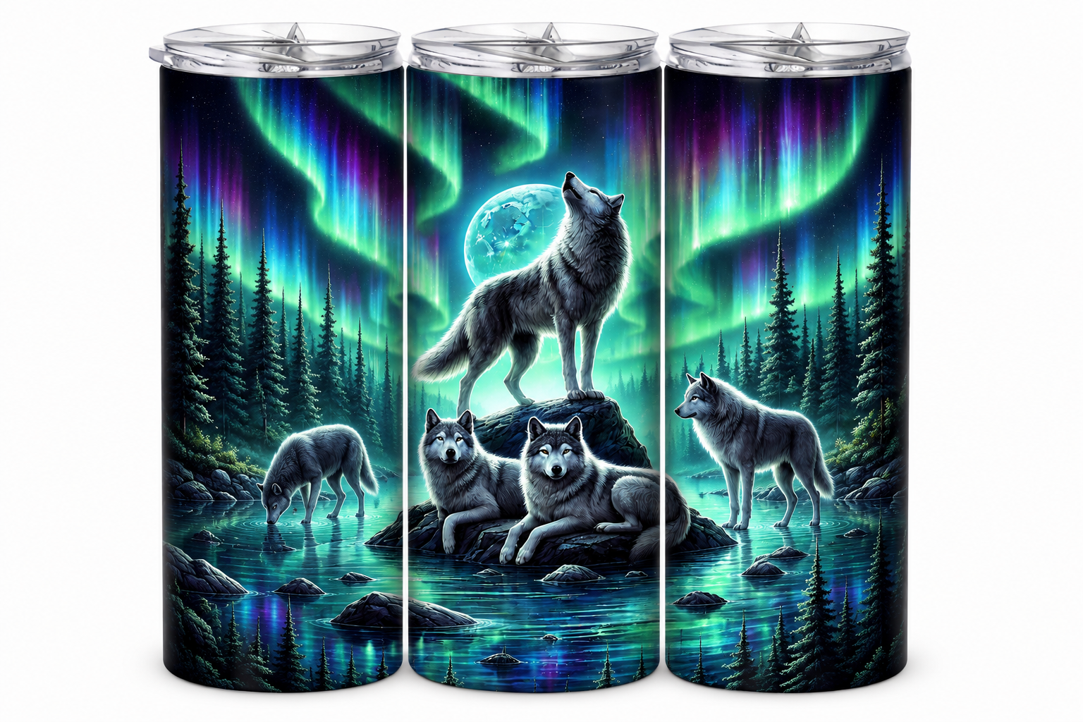 Edelstahl-Thermobecher Wolf 7