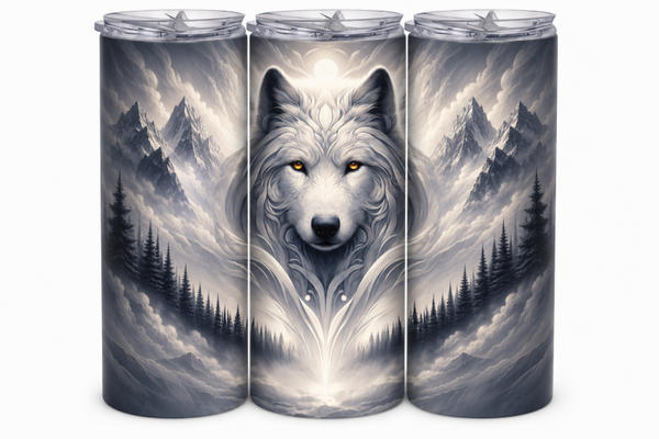 Edelstahl-Thermobecher Wolf 8