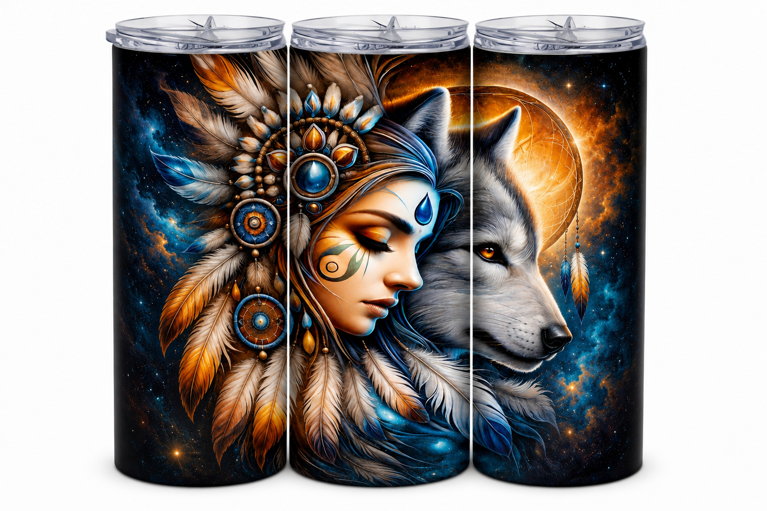 Edelstahl-Thermobecher Wolf 9