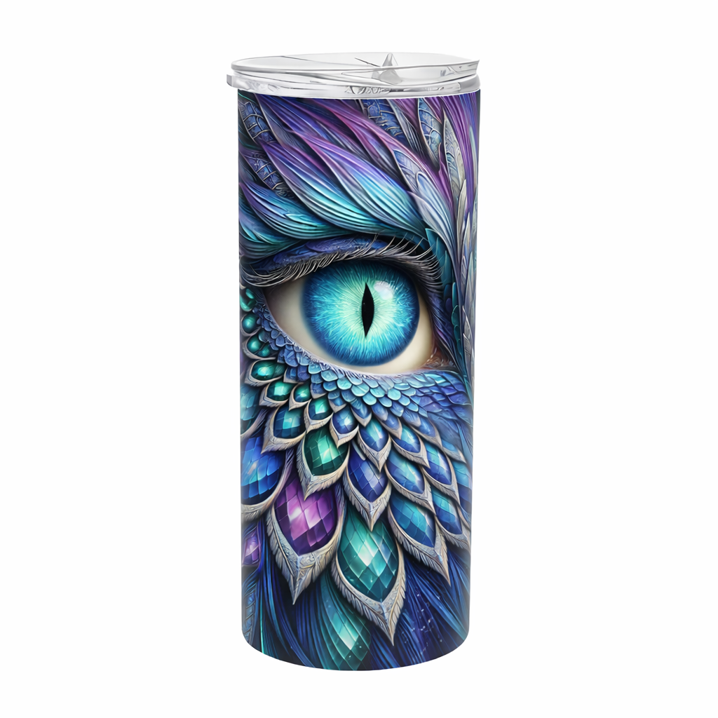 Edelstahl-Thermobecher Drache 1