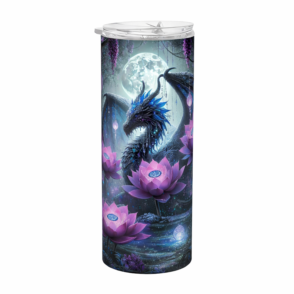 Edelstahl-Thermobecher Drache 2