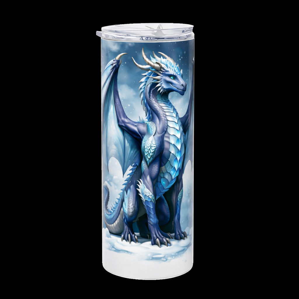 Edelstahl-Thermobecher Drache 3