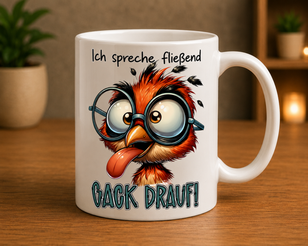 Freche Tasse