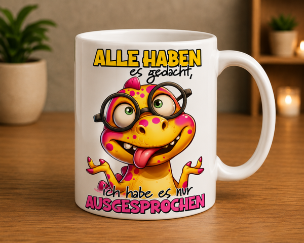 Freche Tasse