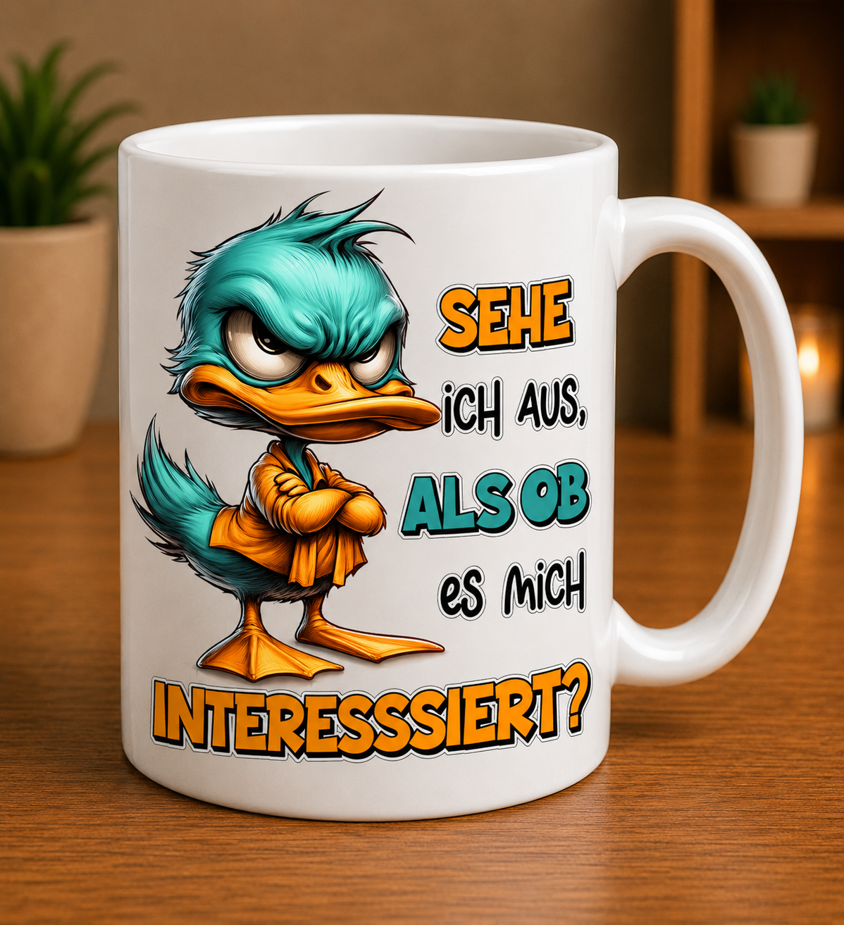 Freche Tasse