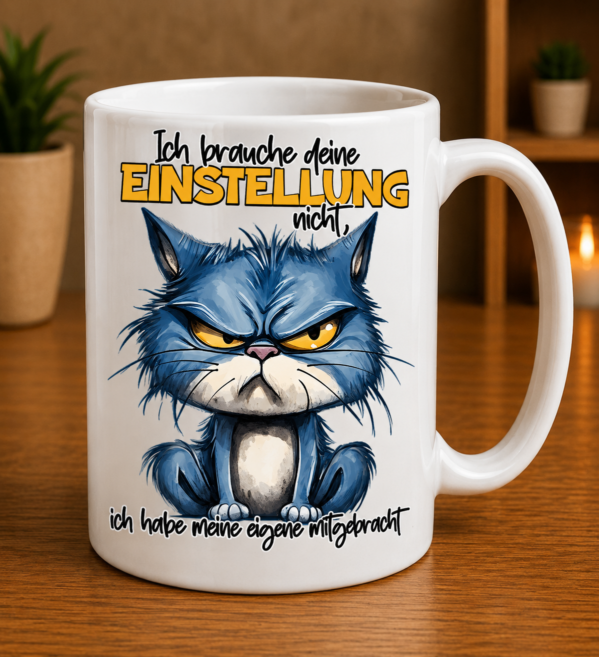 Freche Tasse