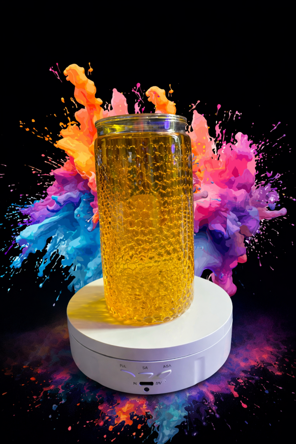 🍯 Honigwaben-Becher – Design trifft Funktion