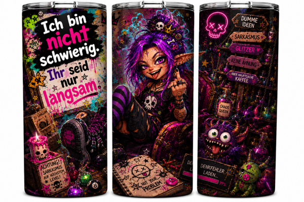 😈 Ich bin nicht schwierig. Ihr seid nur langsam. 💜✨