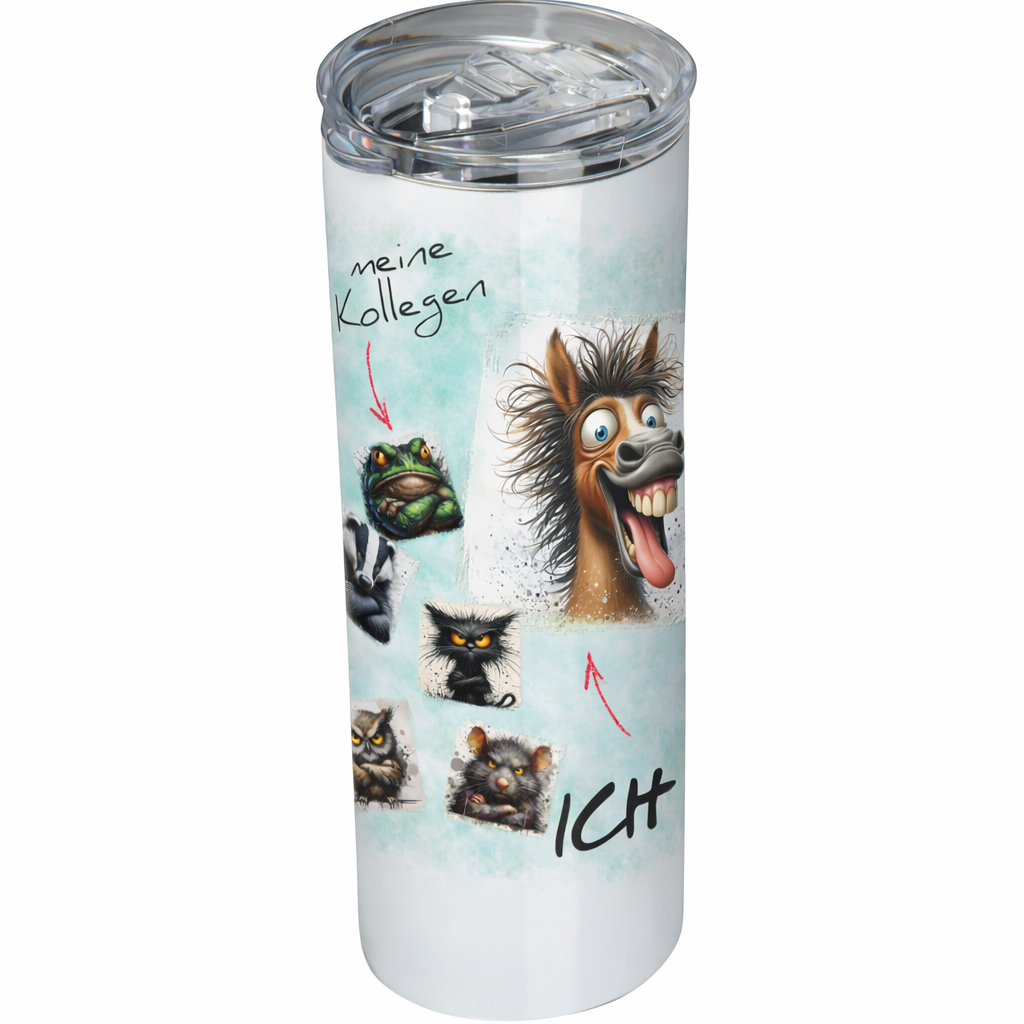 Edelstahl Thermobecher - Meine Kollegen 🐴