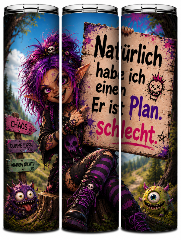😈 Natürlich habe ich einen Plan. Er ist nur schlecht. 💜✨