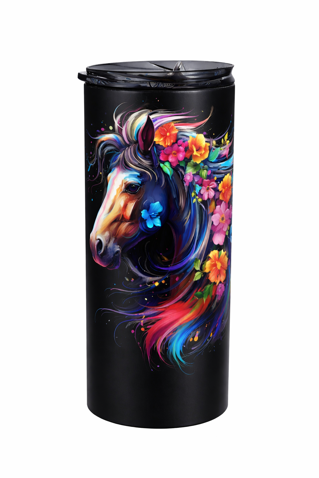 Edelstahl-Thermobecher Pferd 10