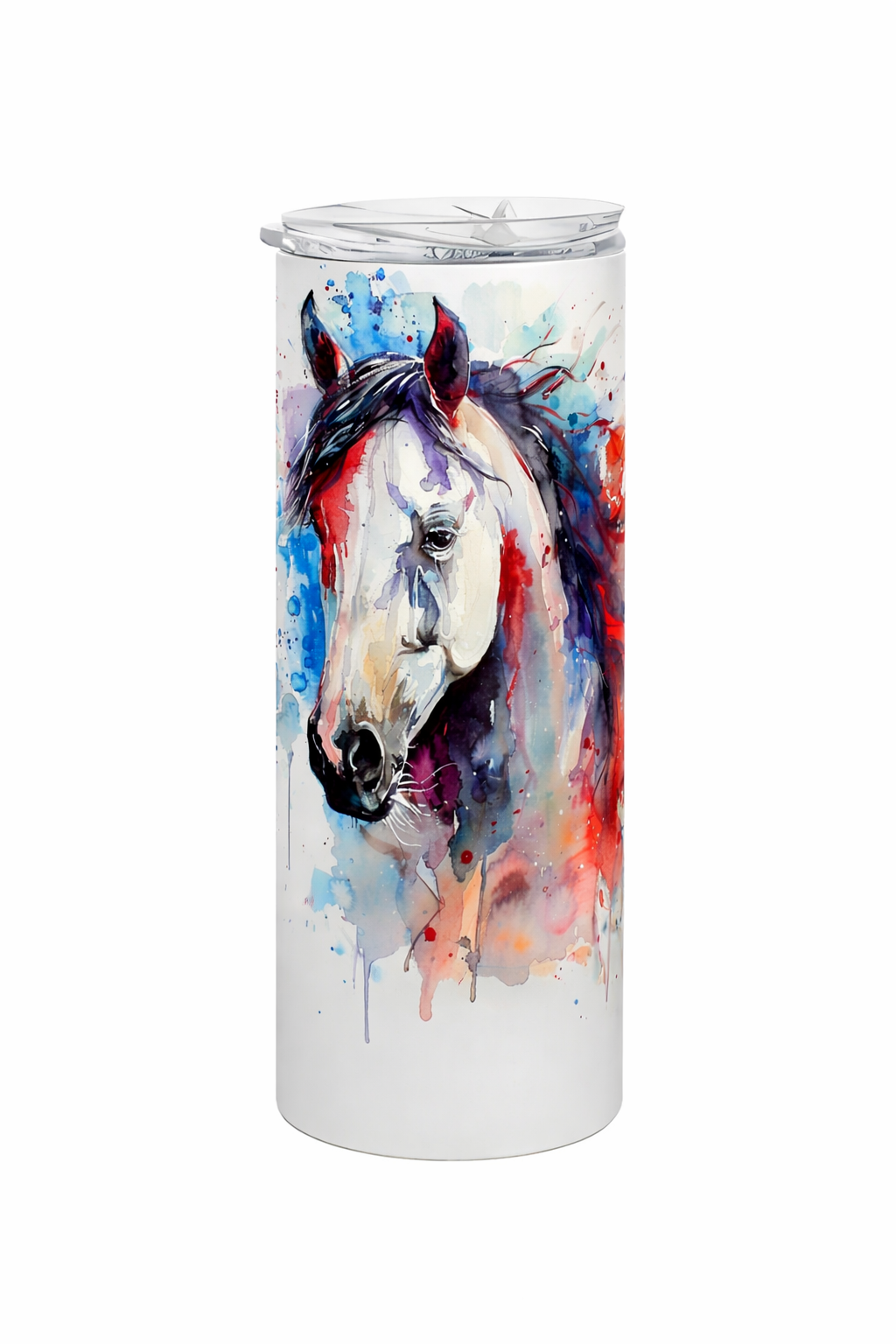 Edelstahl-Thermobecher Pferd 13