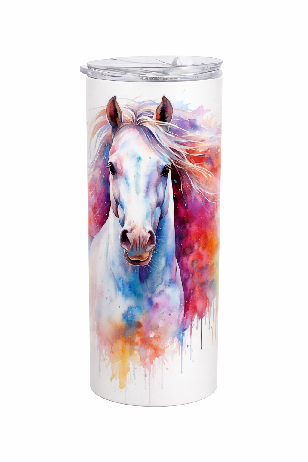 Edelstahl-Thermobecher Pferd 18