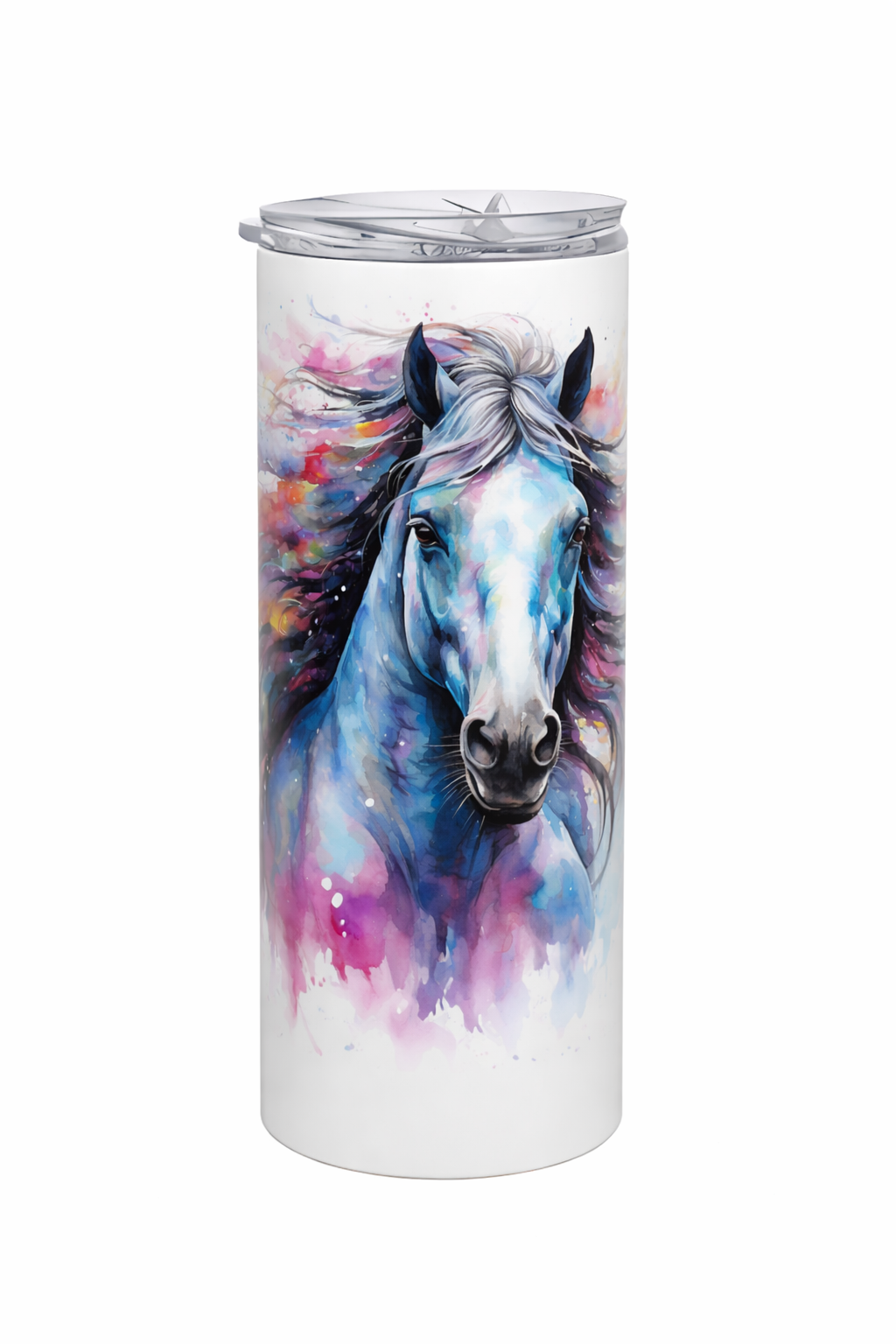 Edelstahl-Thermobecher Pferd 19
