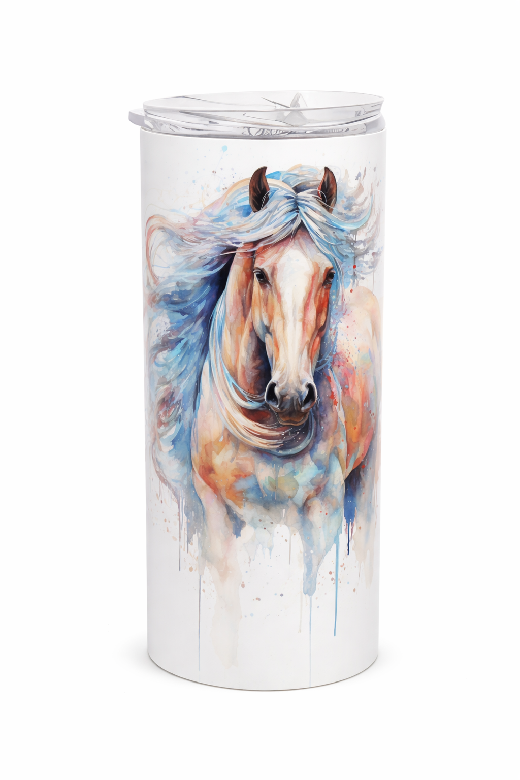 Edelstahl-Thermobecher Pferd 20