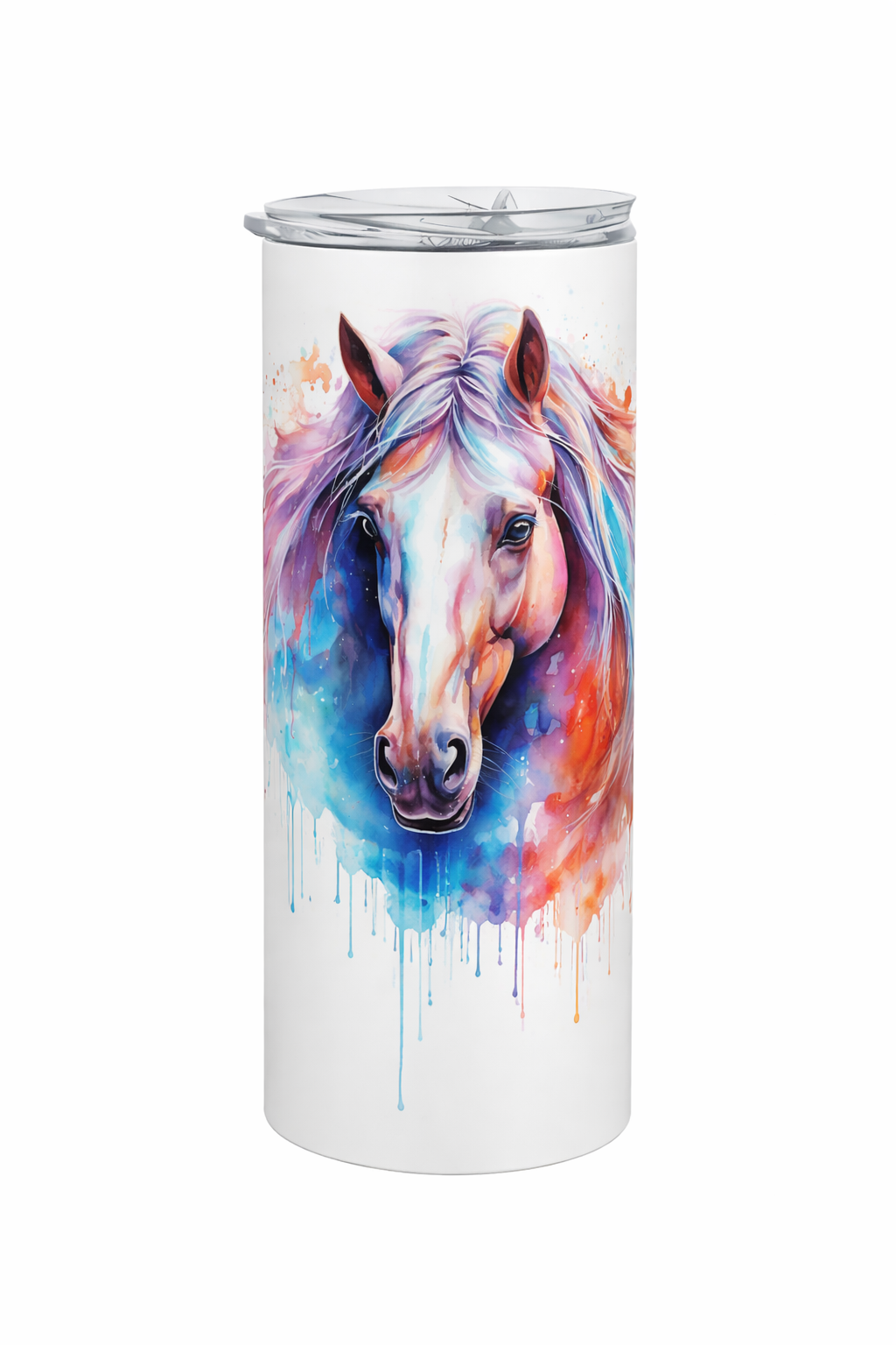 Edelstahl-Thermobecher Pferd 21