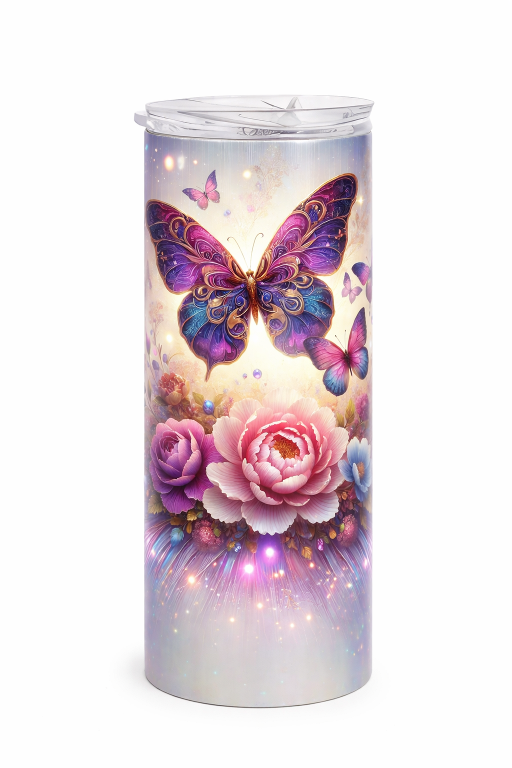 Edelstahl-Thermobecher Schmetterling 5