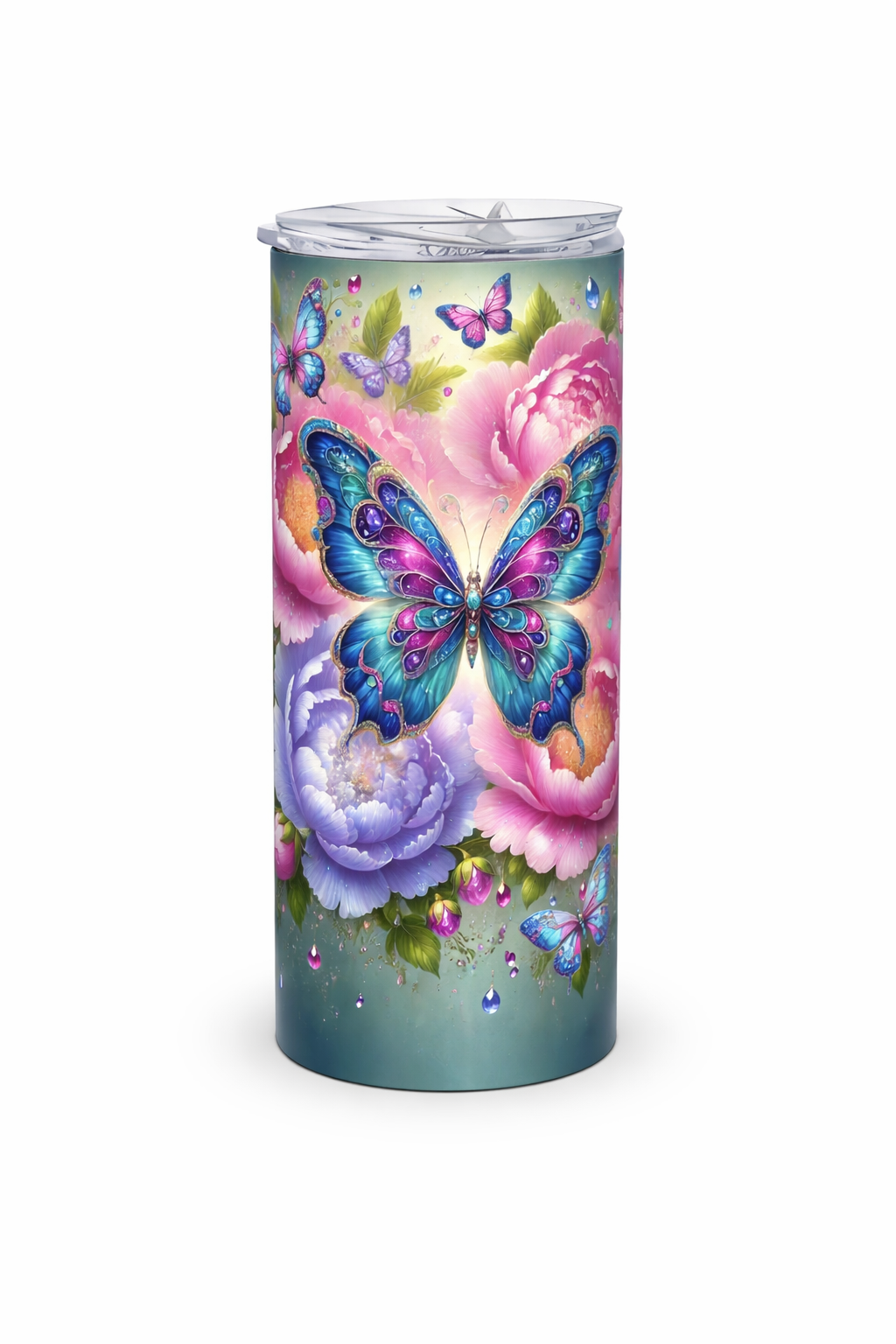 Edelstahl-Thermobecher Schmetterling 6