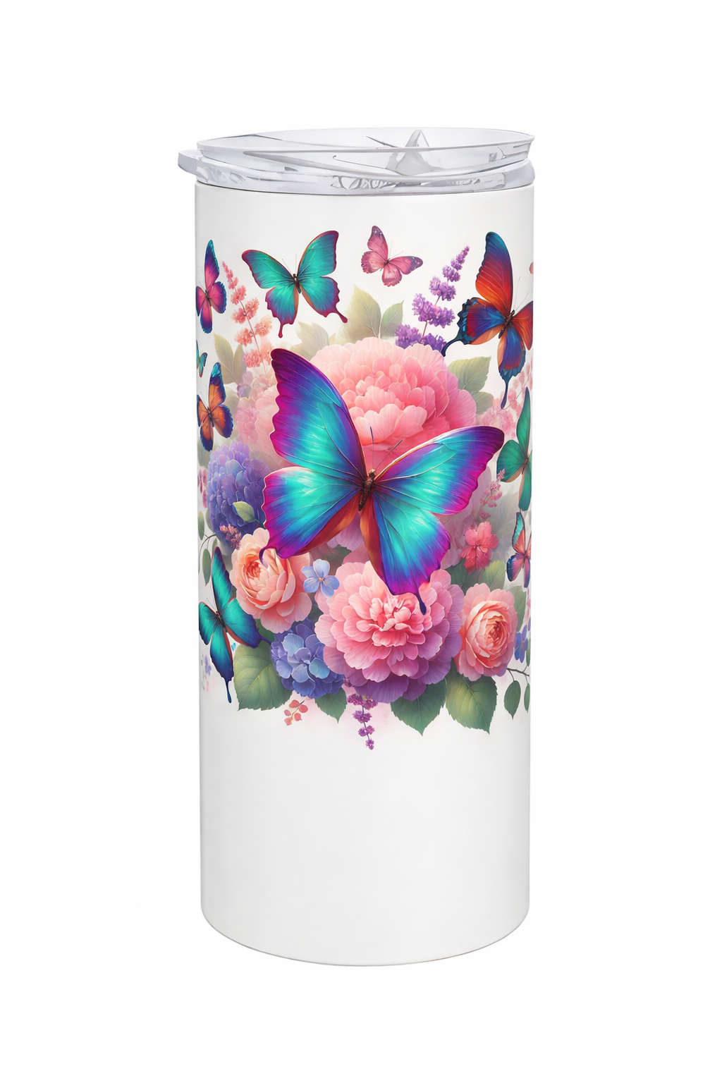 Edelstahl-Thermobecher Schmetterling 7