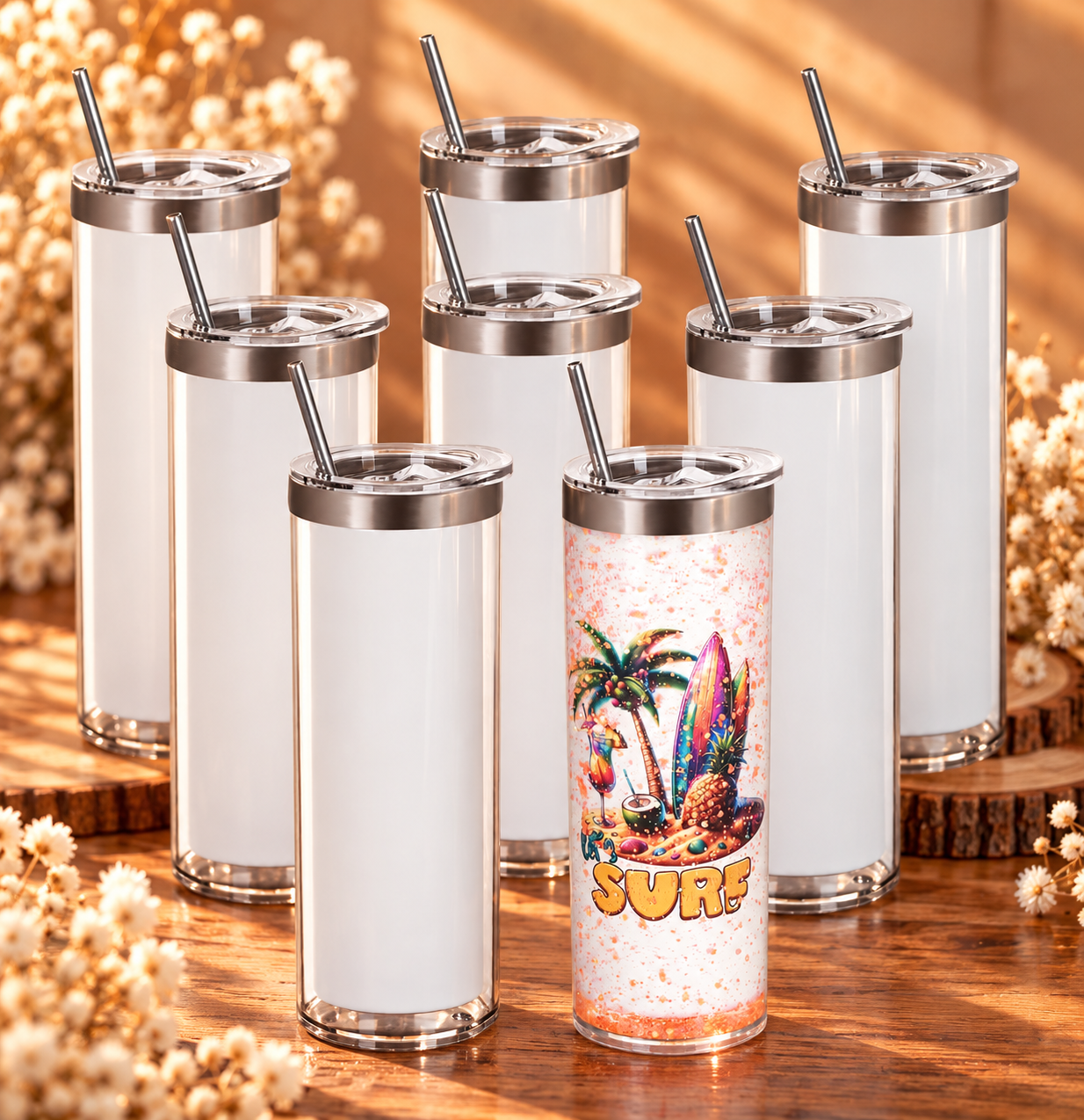 Dein Snow Globe Tumbler – individuell und einzigartig
