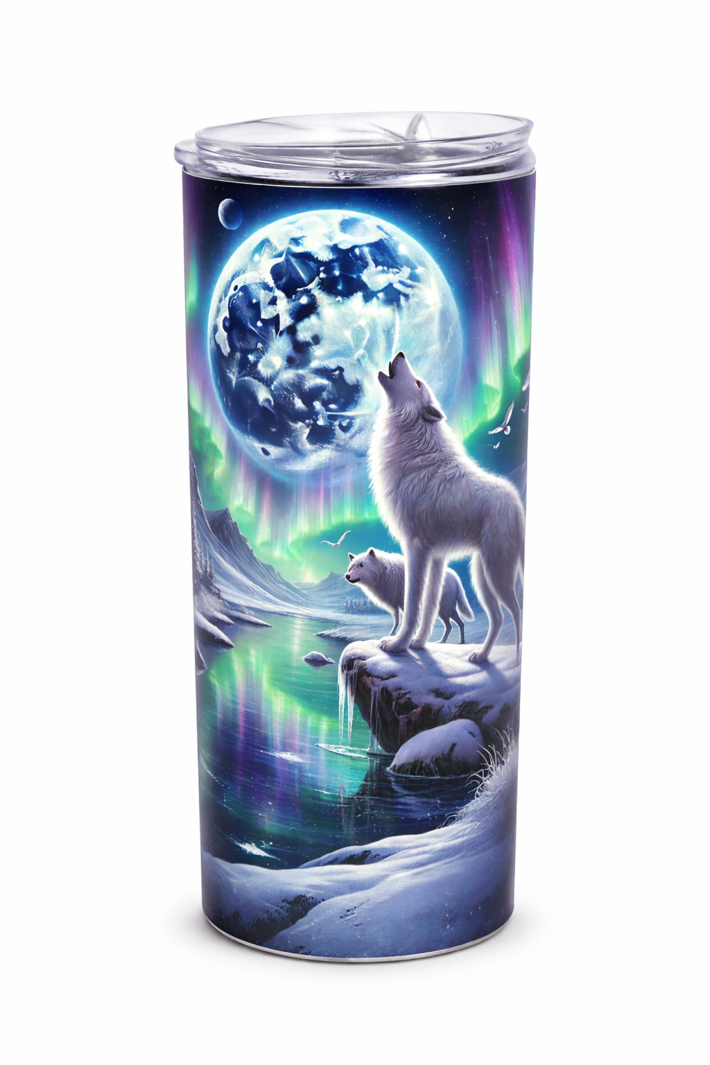 Edelstahl-Thermobecher Wolf 1