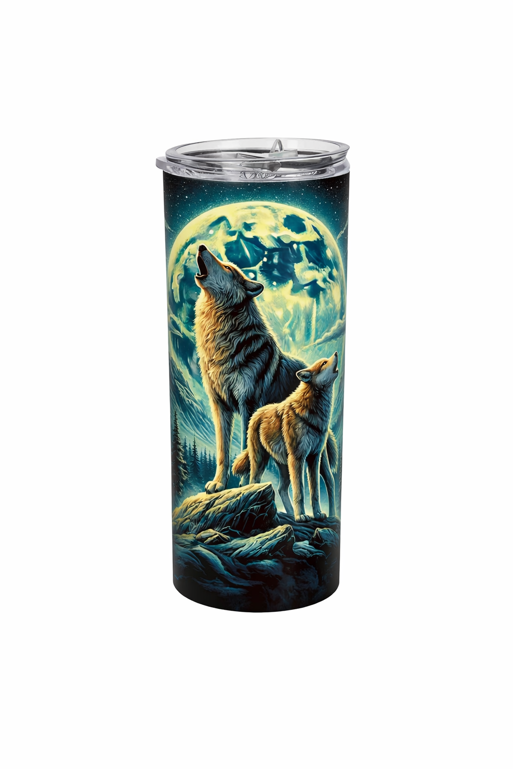 Edelstahl-Thermobecher Wolf 6