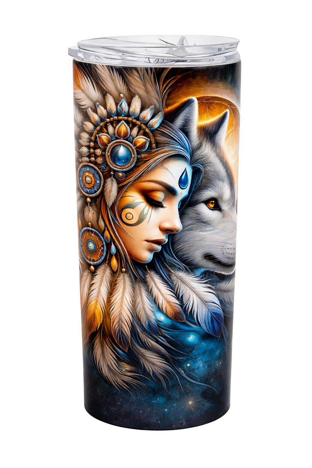 Edelstahl-Thermobecher Wolf 9