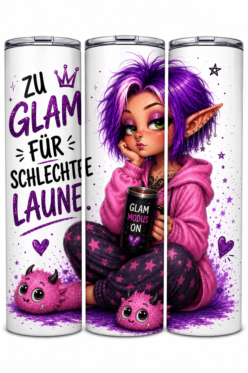 👑 Zu Glam für schlechte Laune 💜✨