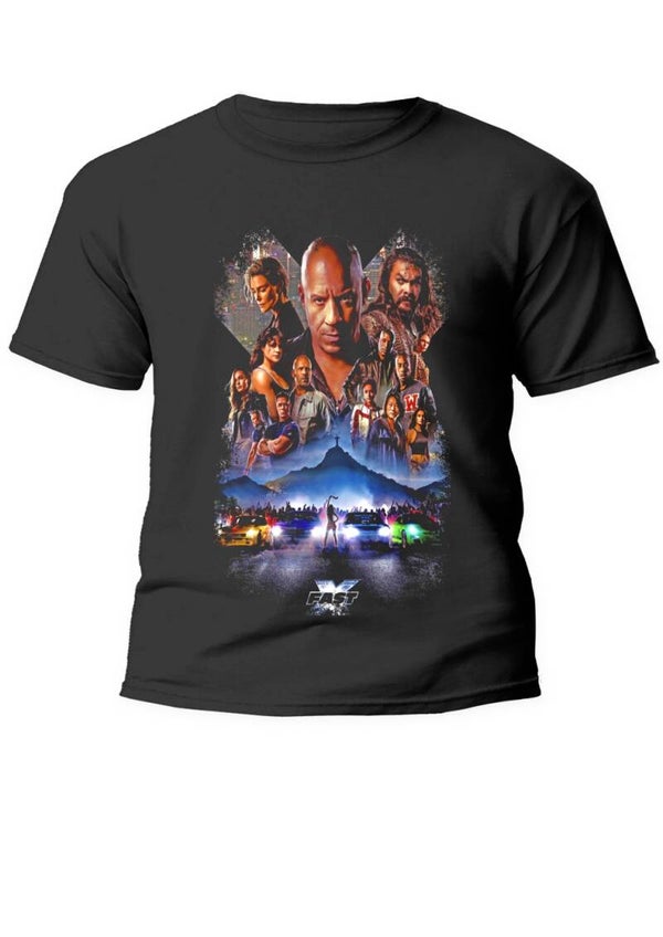 Tee shirt fast and furious  100% coton