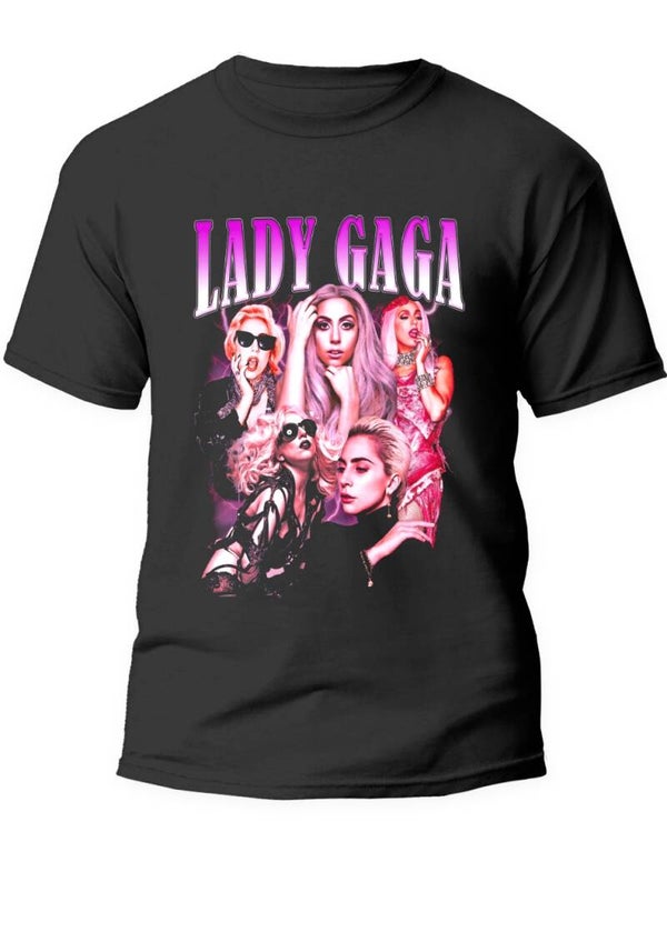 Tee shirt lady gaga 100% coton