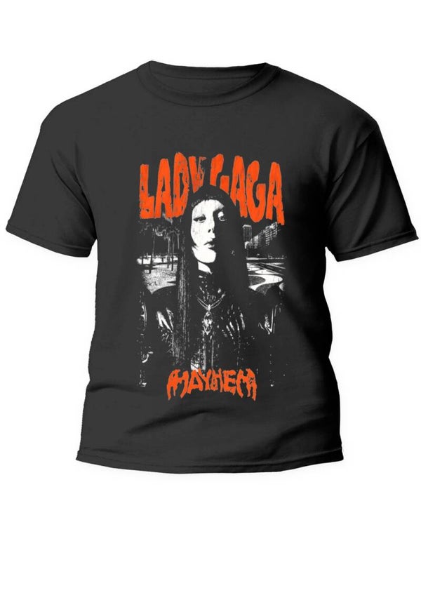 Tee shirt lady gaga 100% coton