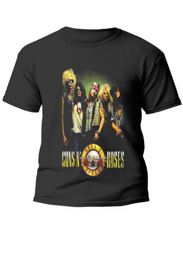 Tee shirt guns and roses  100% coton
