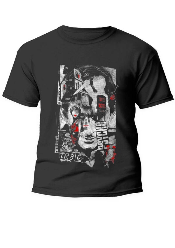 Tee shirt psychose 100% coton
