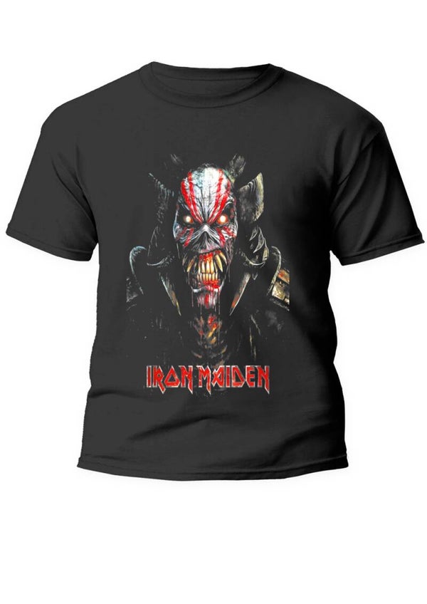 Tee shirt iron maiden 100% coton